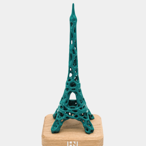 Tour Voronoï Bleu Canard sur Chêne