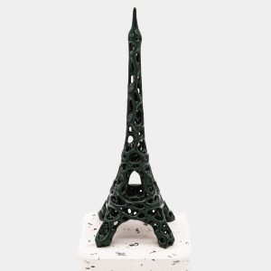 Tour Voronoï Vert Foncé sur Terrazzo Minéral SL